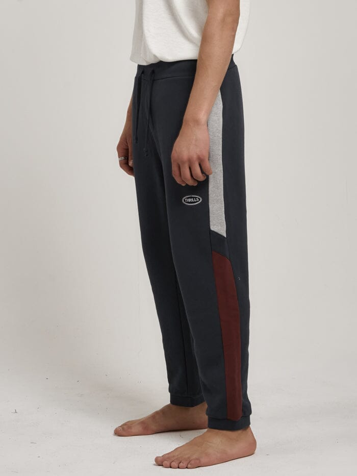 Chariot Panel Fleece Pant - Total Eclipse