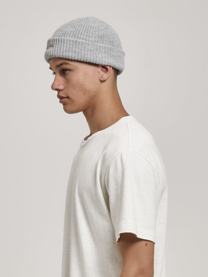 Minimal Thrills Beanie - Grey Marle