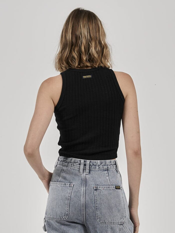 Hard Yakka x Thrills Singlet - Black