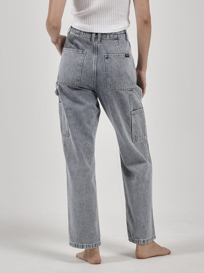 Hard Yakka x Thrills Carpenter Pant - Faded Rinse Indigo