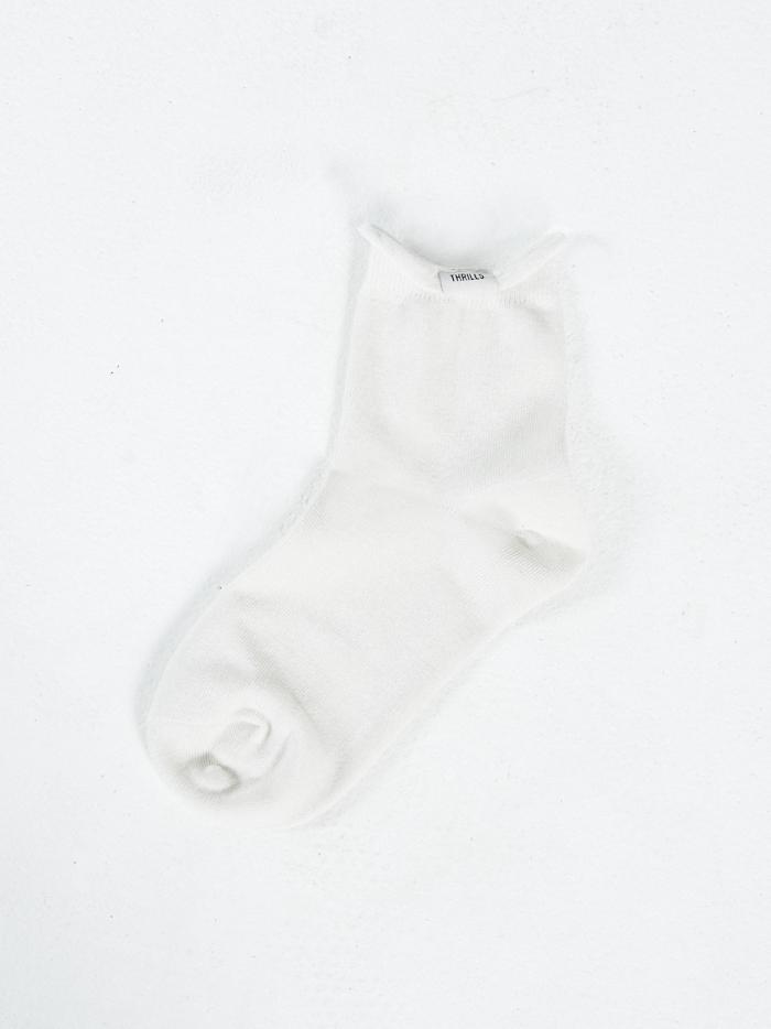 Multi Logo Socks 2 Pack -Black/ White