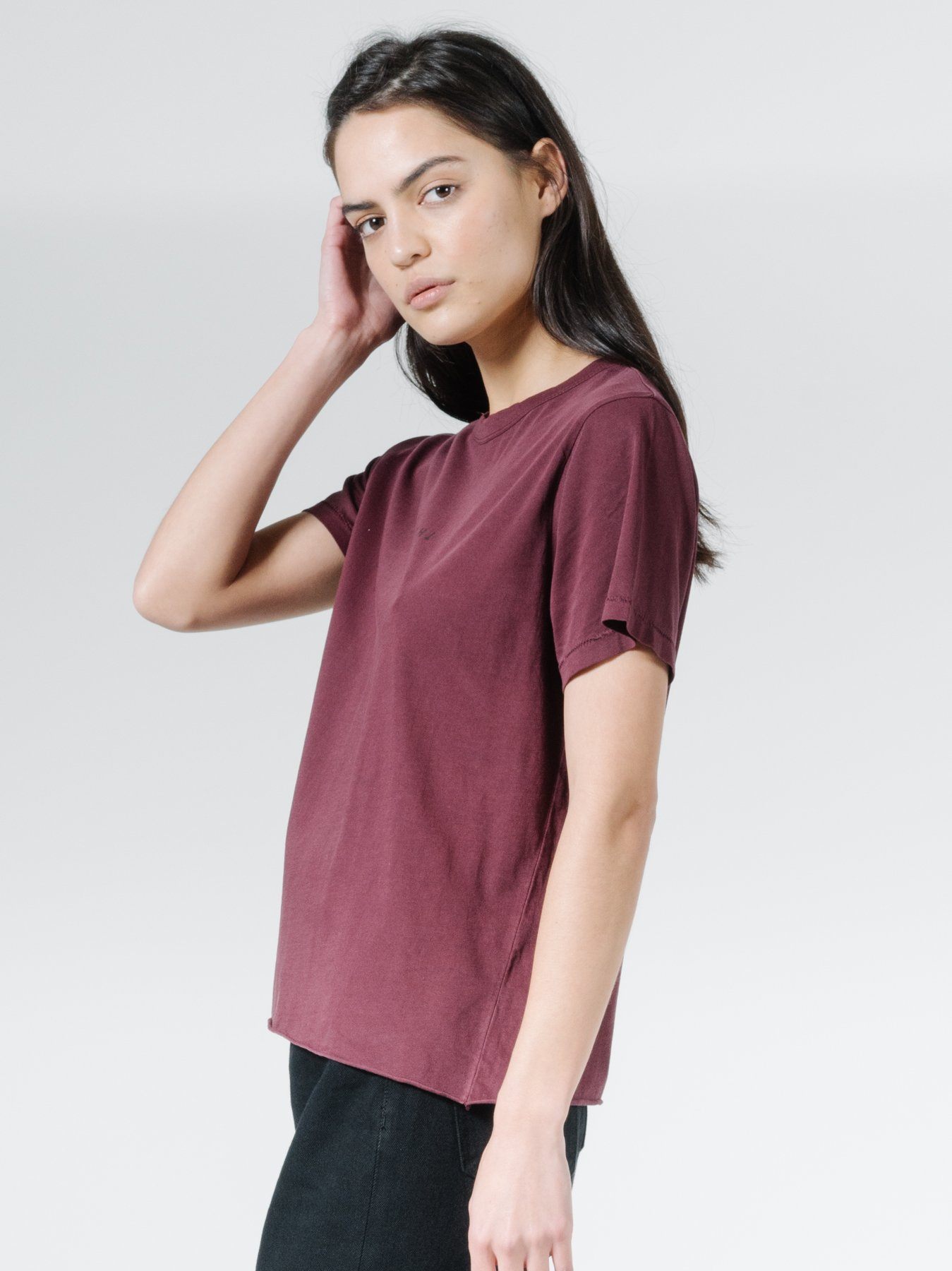 Minimal Thrills Relax Fit Tee - Blood Red