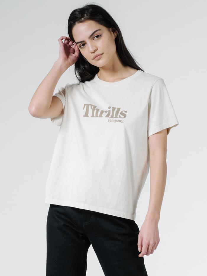Ops Relax Fit Tee - Heritage White