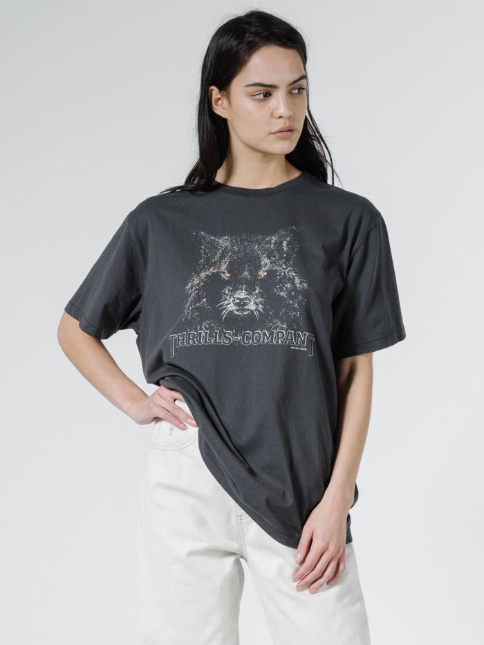 Shades of Wolf Band Fit Tee - Vintage Black
