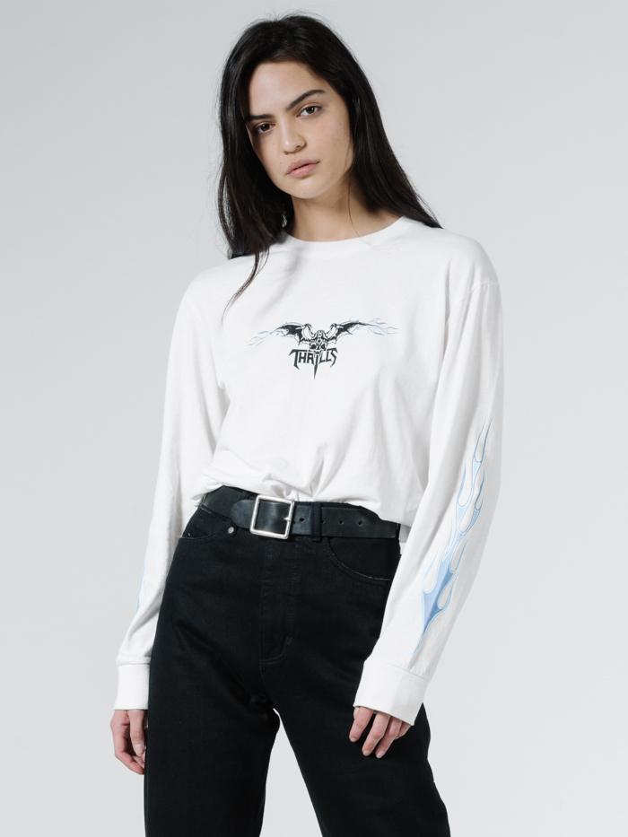 Gateway Merch Fit LS Tee - Vintage White