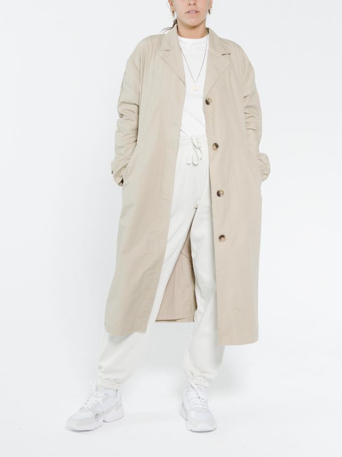 Harvey Trench Coat - Vintage Khaki