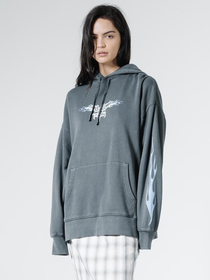 Gateway Oversized Hoodie - Merch Black