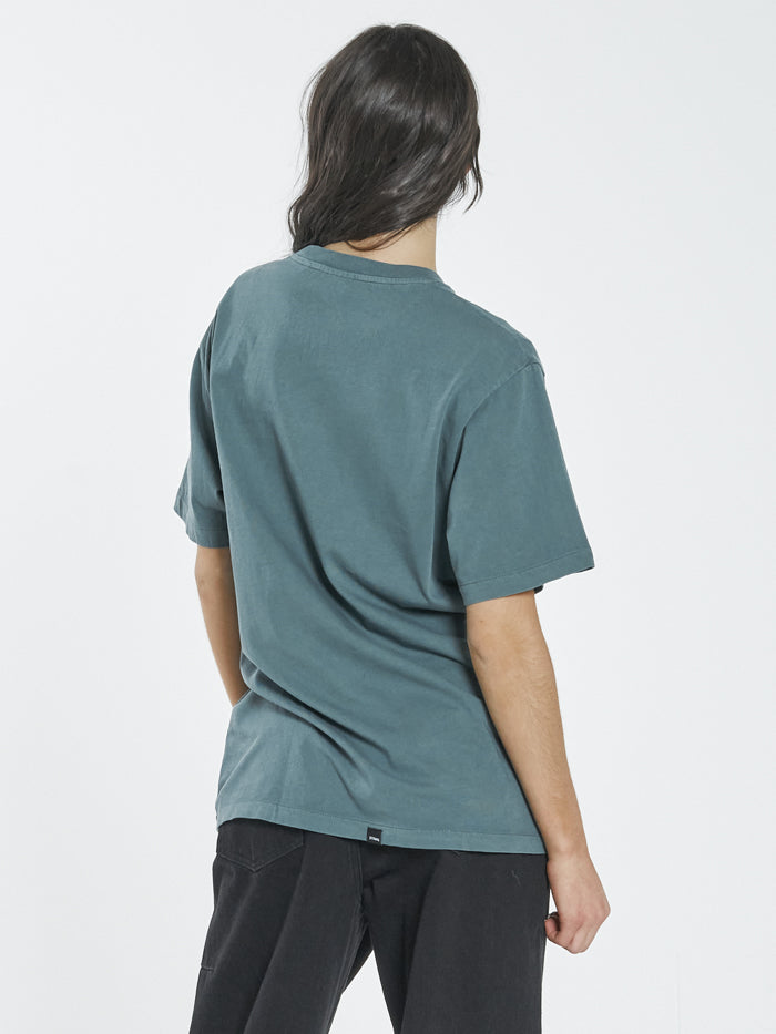 Chaos Merch Fit Tee - Vintage Teal