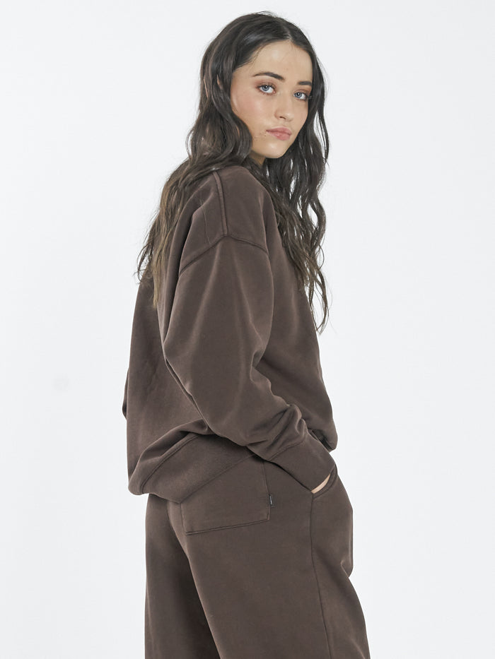Minimal Thrills Crew - Postal Brown