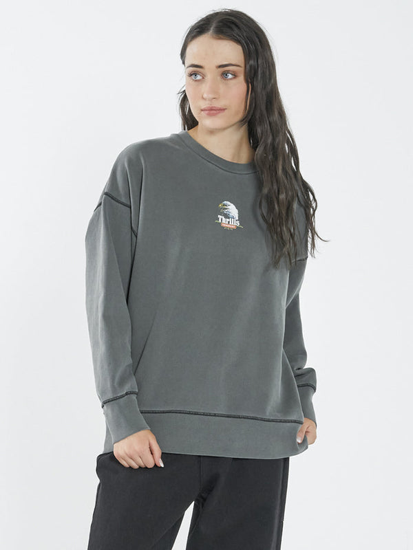 Roadhouse Slouch Crew - Merch Black