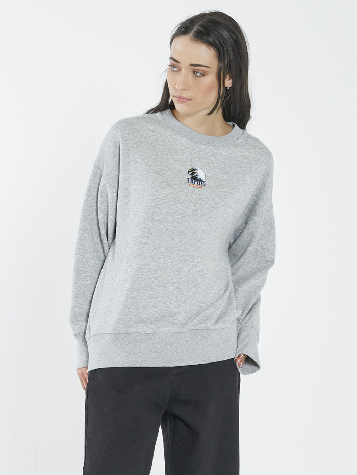 Roadhouse Slouch Crew - Vintage Marle