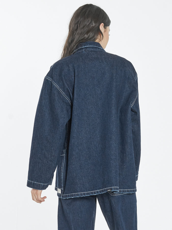 Work Shop Denim Jacket - Indigo Rinse