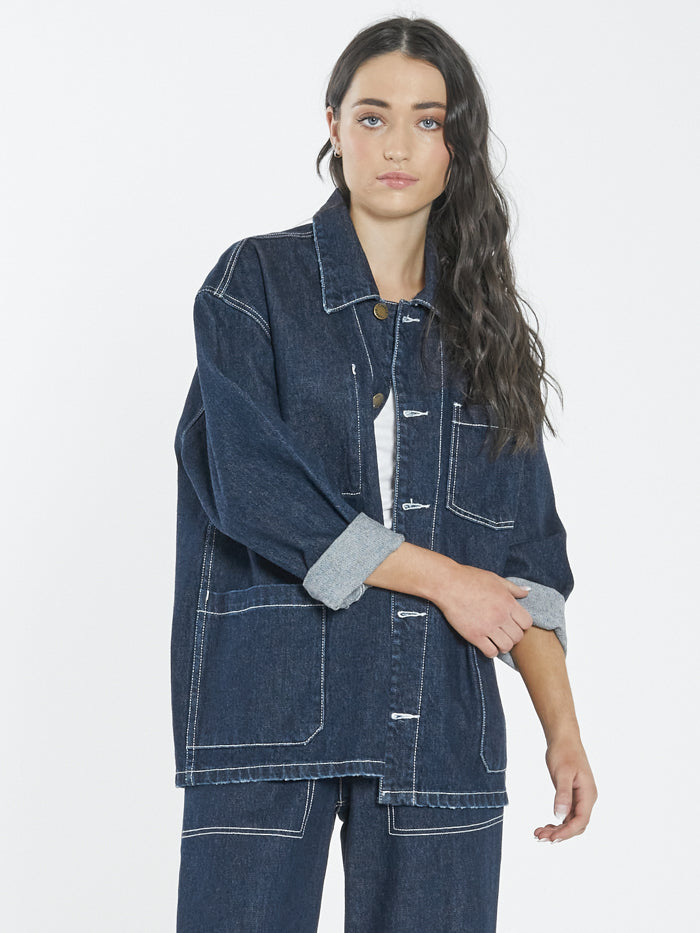 Work Shop Denim Jacket - Indigo Rinse