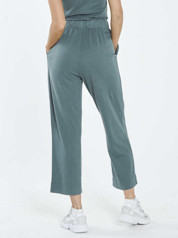 Hemp Heavyweight Ease Pant - Vintage Teal