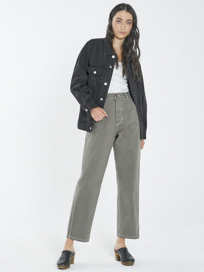 LA発★最新作!!【EPTM】TURBO CARPENTER PANTS Carpenter Drill Pant - Pewter| Thrills Co. USA | Thrills Co. USA
