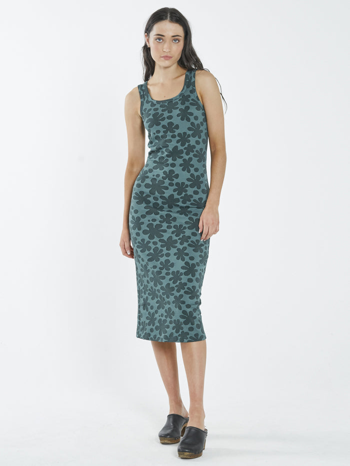 Layla Dress - Vintage Teal