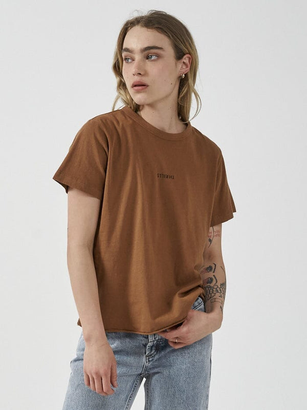 Minimal Thrills Relaxed Tee - Bronze