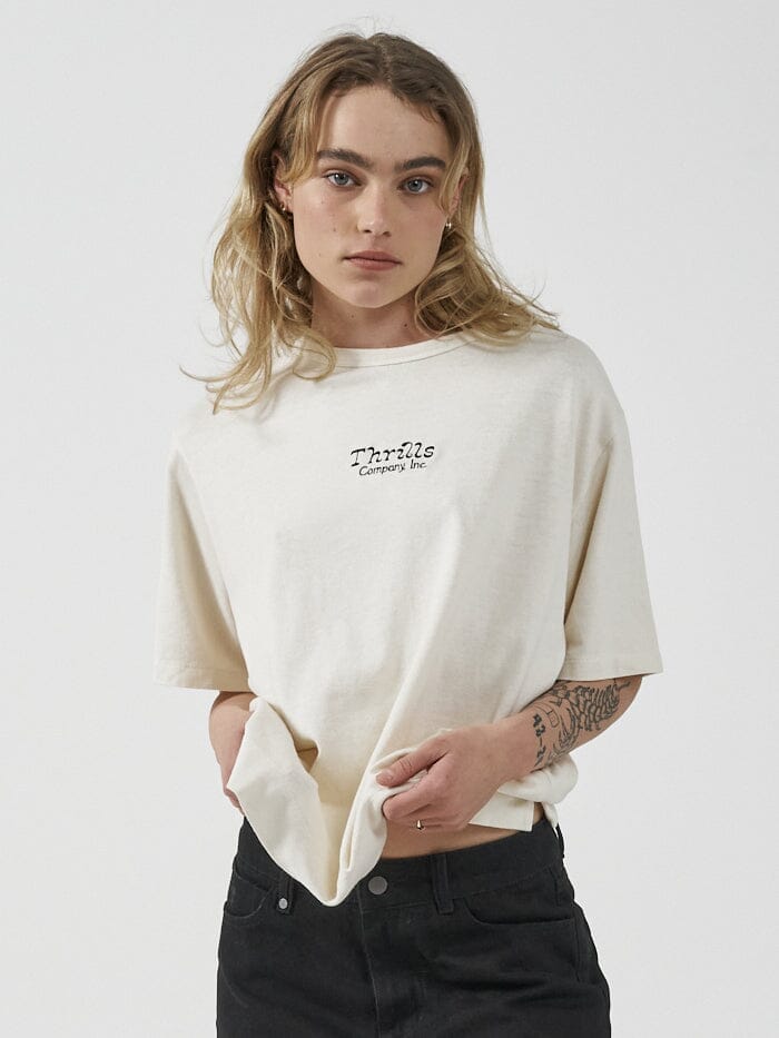 Intuition Hemp Box Tee - Tofu
