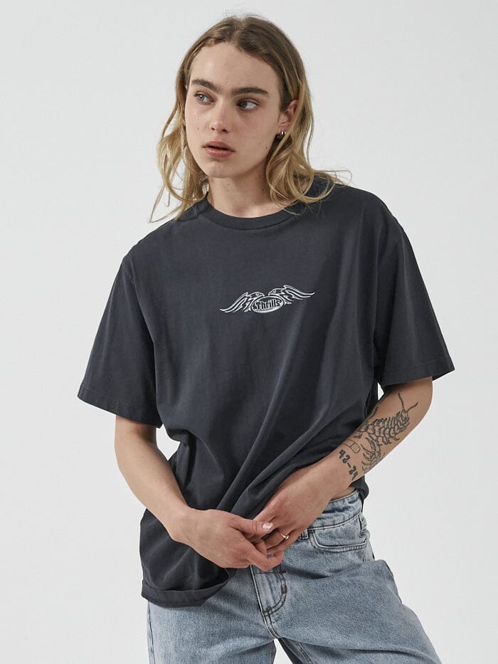 Wings Of Glory Merch Tee - Twilight Black