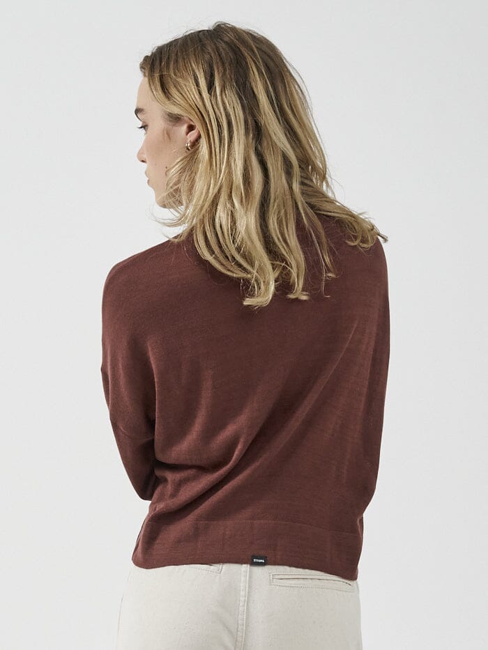 Pause Knit Pullover - Port