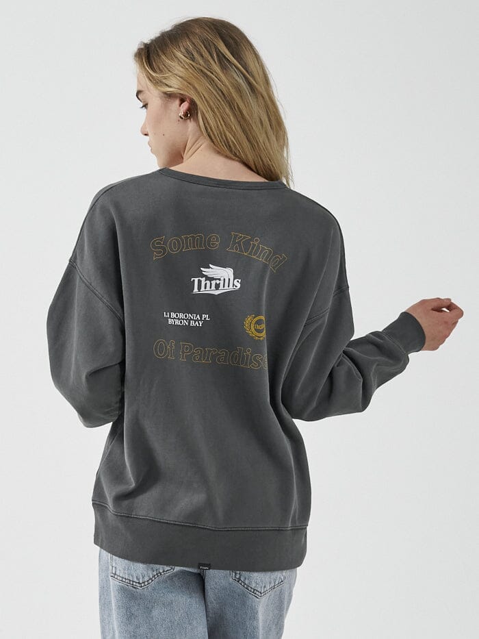 Highlife Slouch Crew - Merch Black