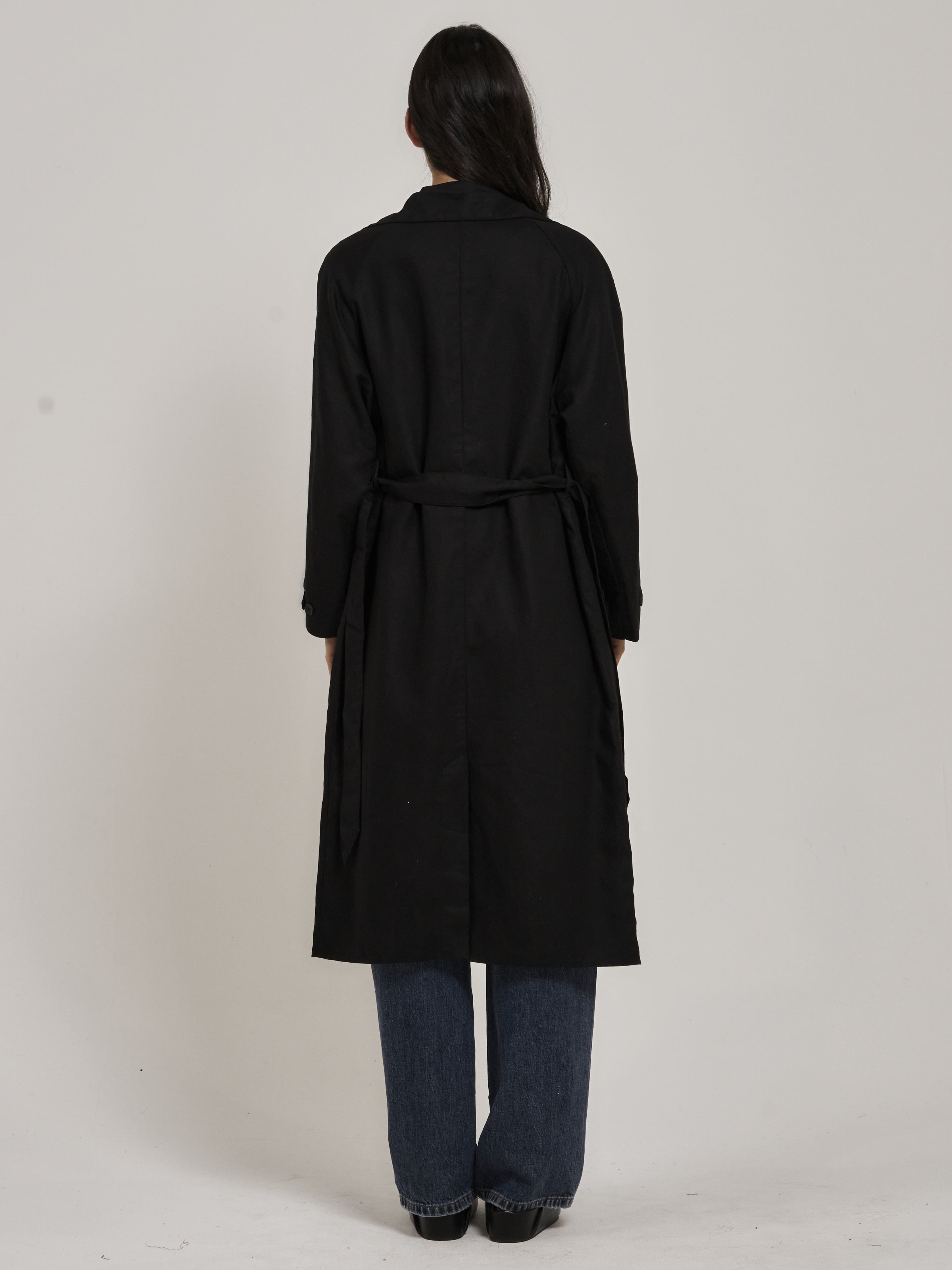 Discovery Trench Coat - Black