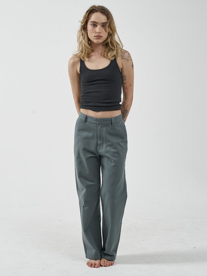 Lax Low Slung Pant - Scrubs Green