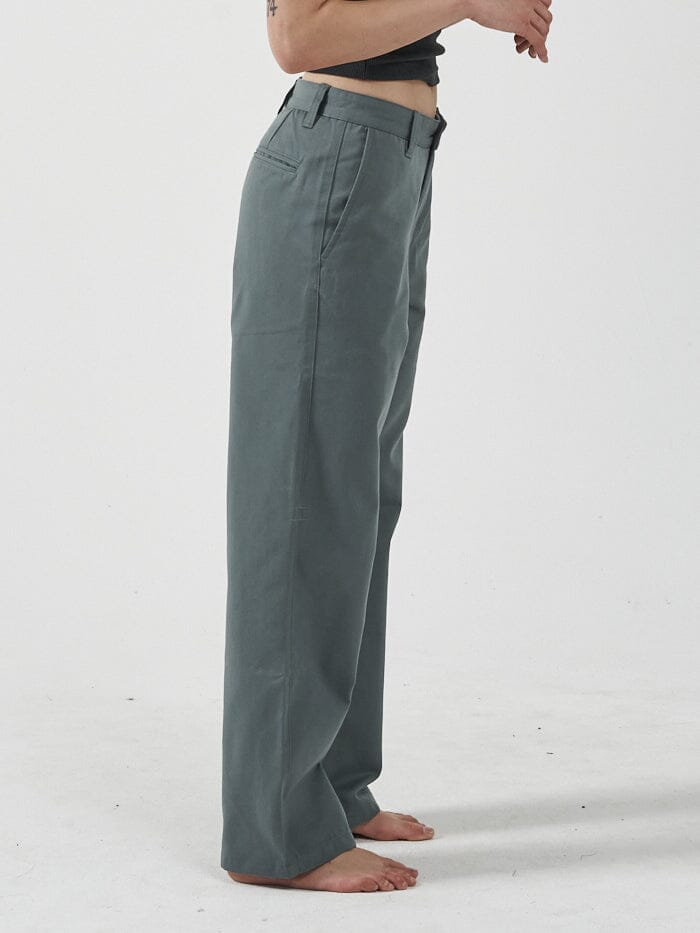 Lax Low Slung Pant - Scrubs Green