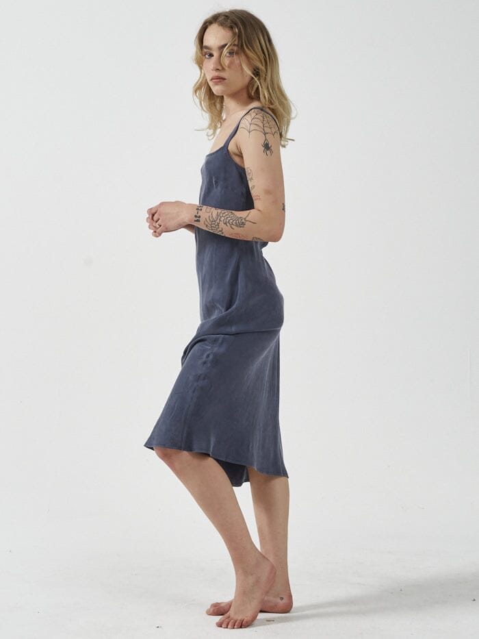 Sasha Slip Dress - Marine Blue