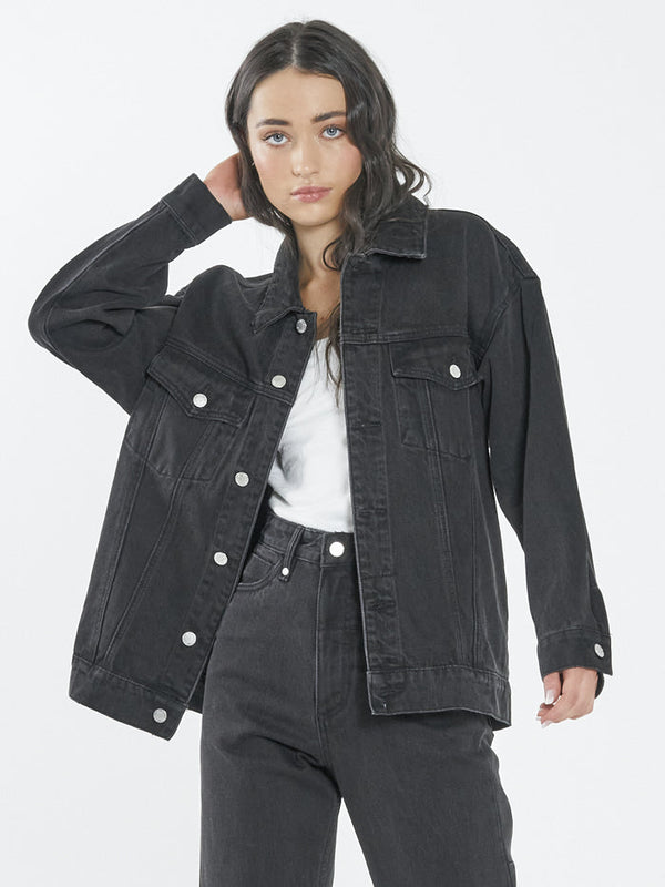Madi Jacket - Aged Black