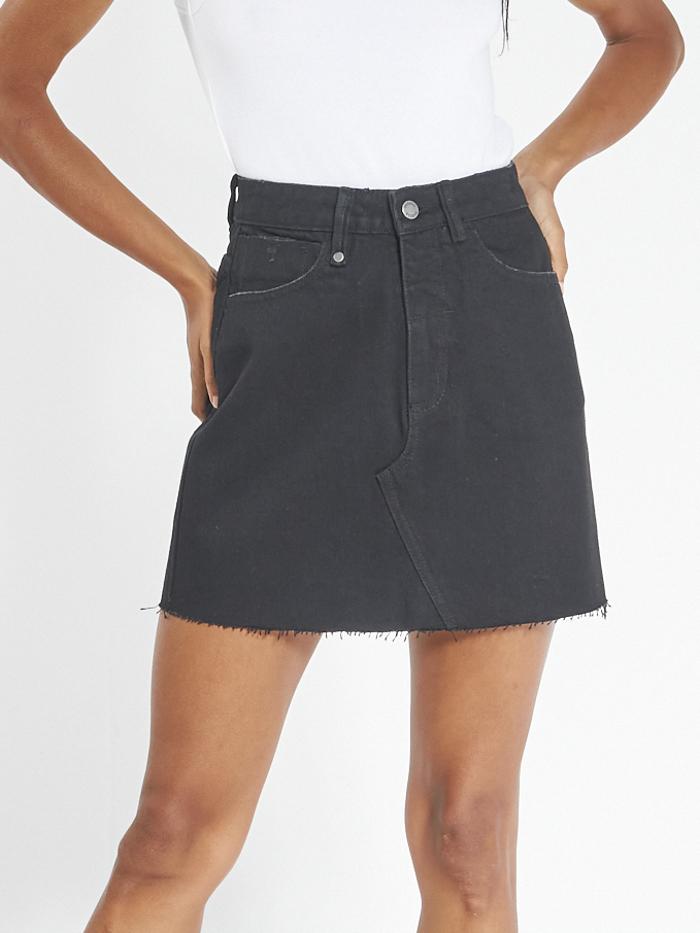 Leni Skirt - Black Rinse