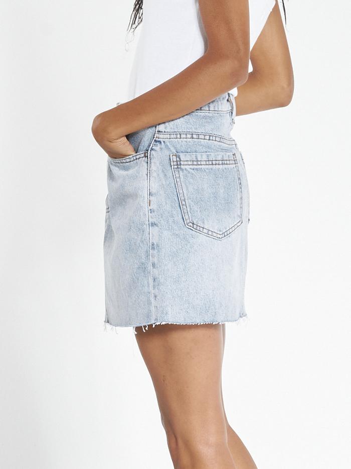 Leni Skirt - Aged Blue