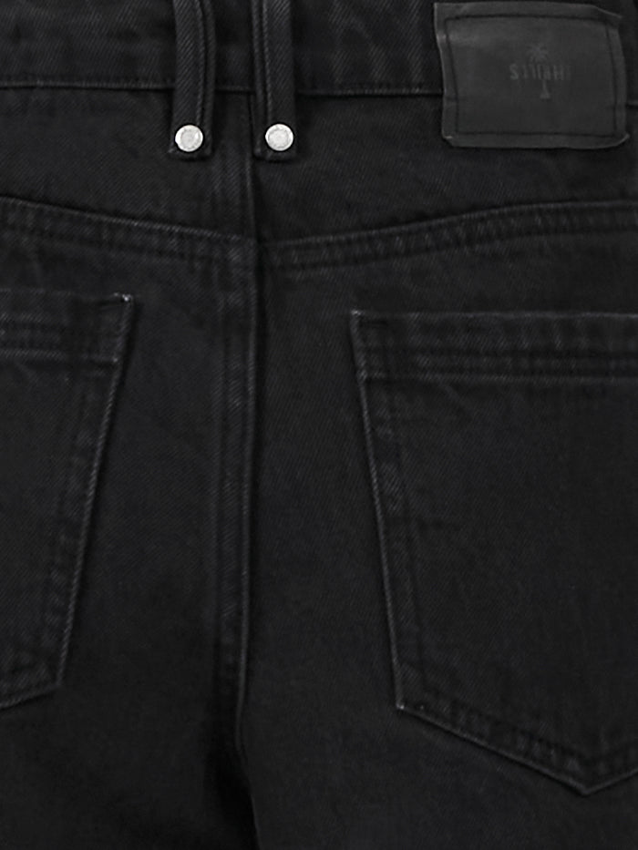 Erica Mid Rise Short - Aged Black