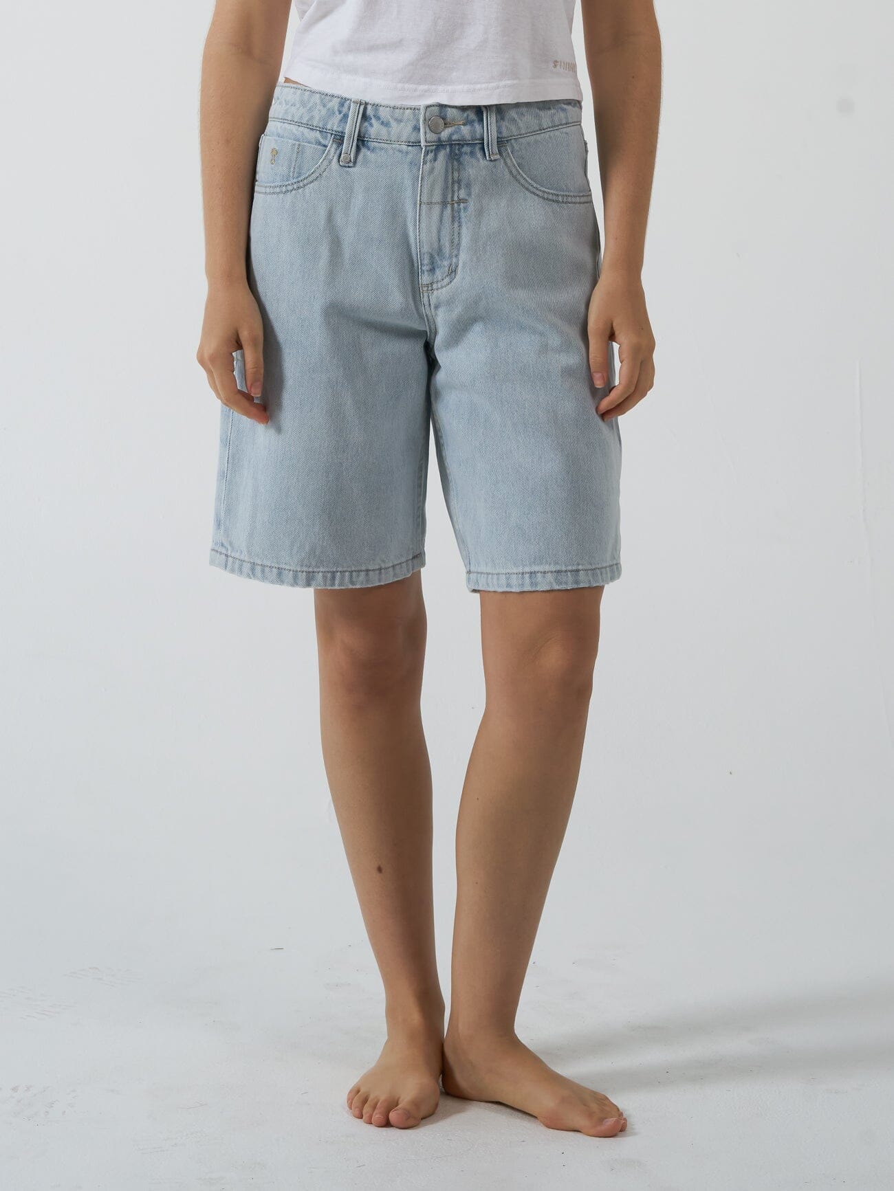 Wangsaura Women Short Pants Slim-Fit Summer Hot Pants Button Sexy Denim  Shorts 