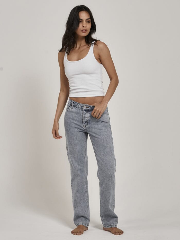 Alyssa High Rise Wide Leg Long Jeans - Sustainable Denim