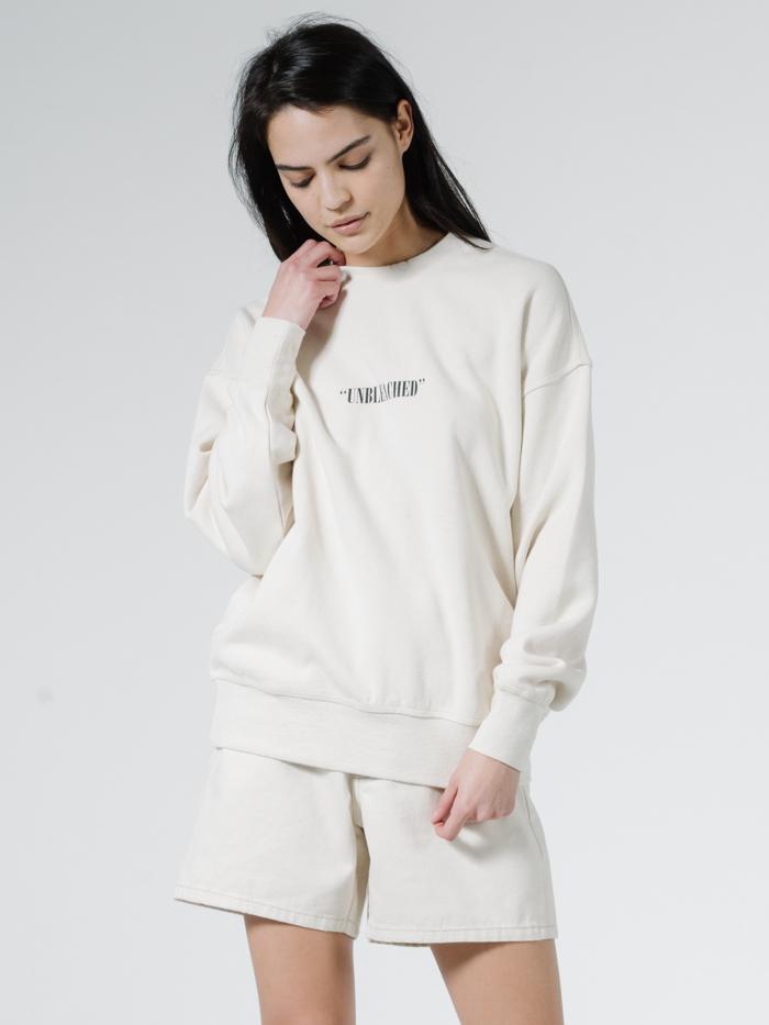 Unbleached Slouch Crew - Unbleached