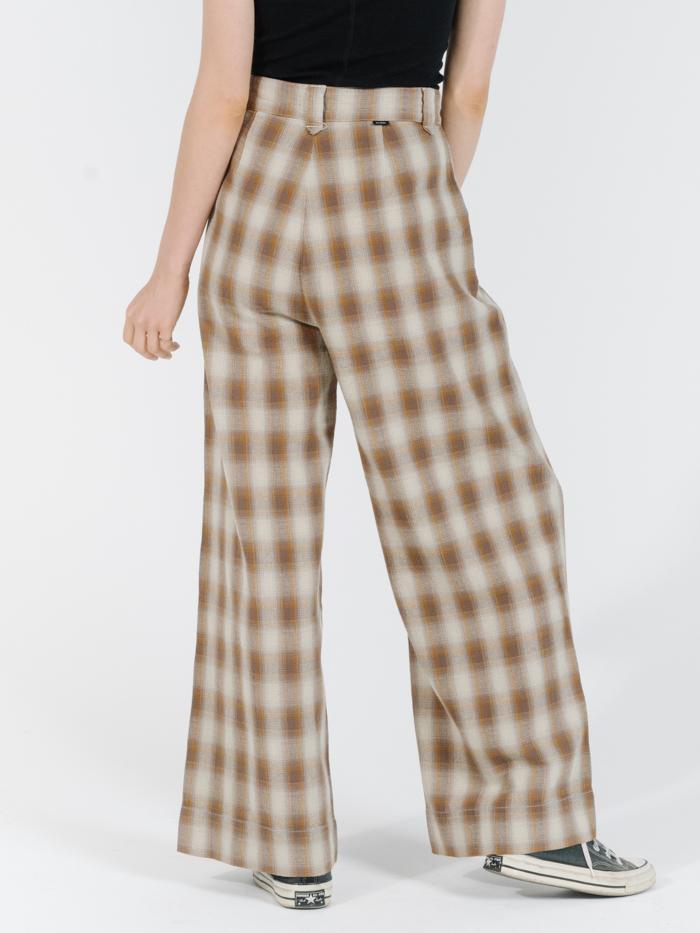 Artist Plaid Pant - Brown| Thrills Co. USA