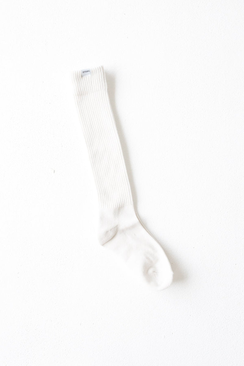 Scrunchie Sock - Dirty White