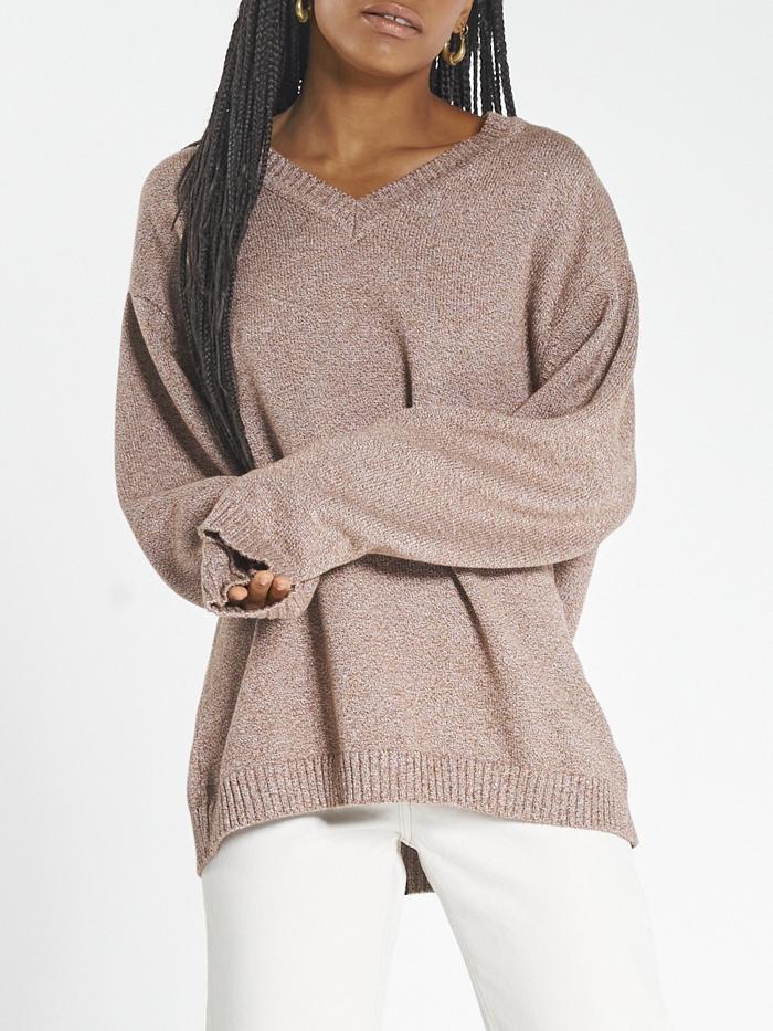 Mellow Slouch Knit - Tobacco