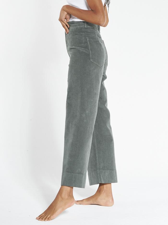 Belle Cord Pant - Lume Green