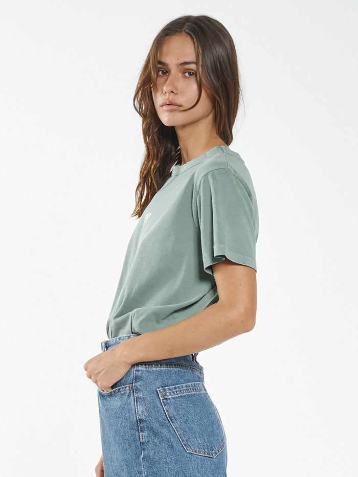 Thrills Stack Relax Fit Tee - Comfrey