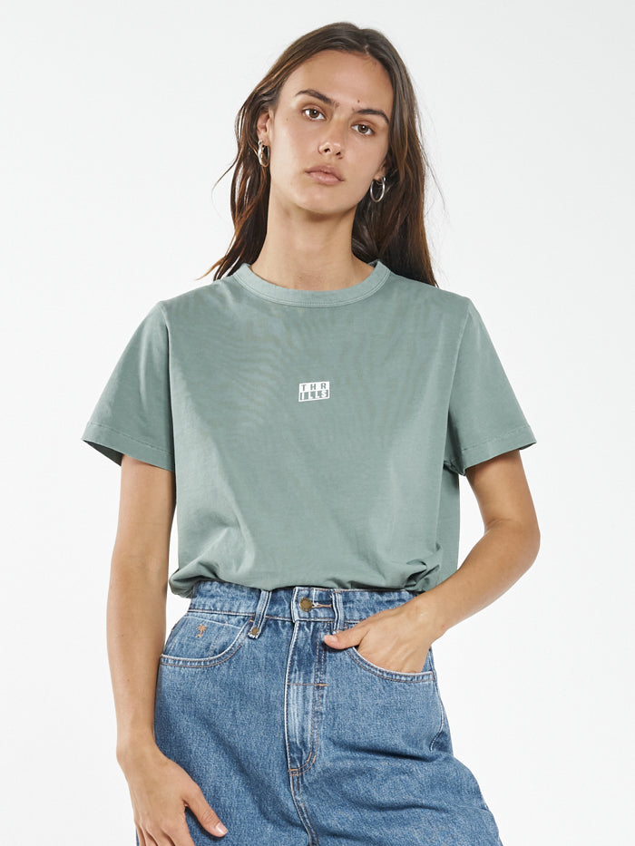 Thrills Stack Relax Fit Tee - Comfrey