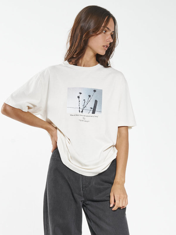 State of Being Merch Fit Tee - Heritage White