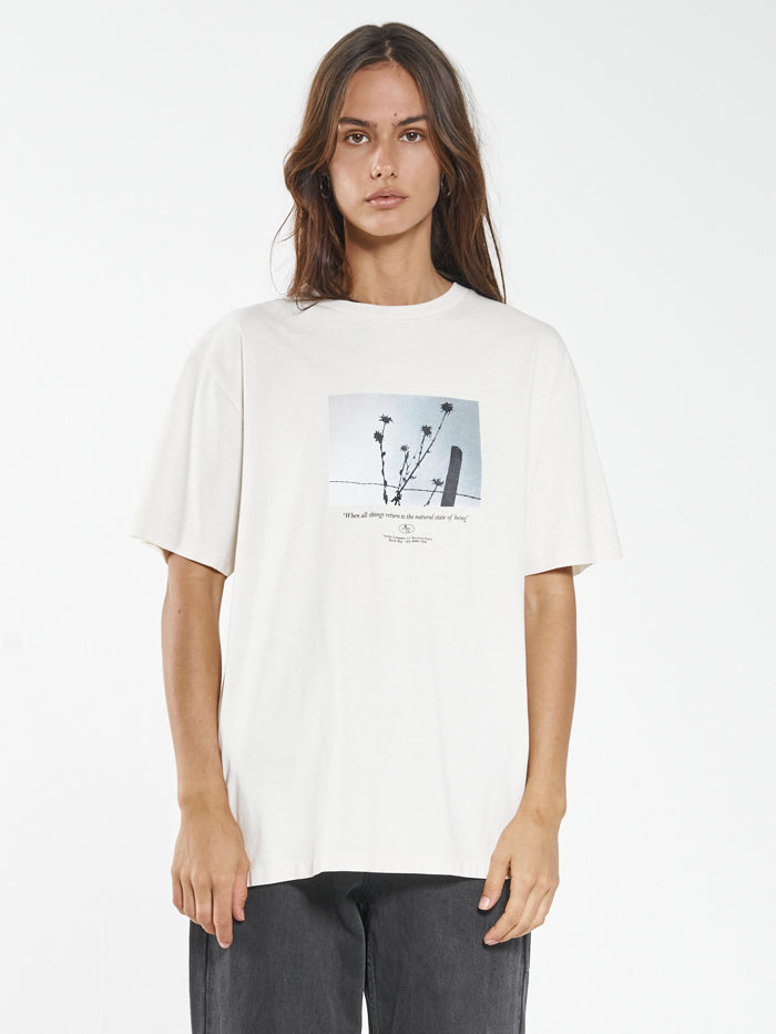 State of Being Merch Fit Tee - Heritage White