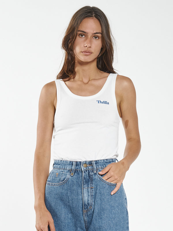 Never Forget Retro Tank - Tofu