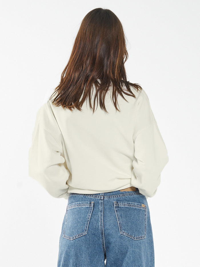 From The Beginning Slouch Crew - Heritage White