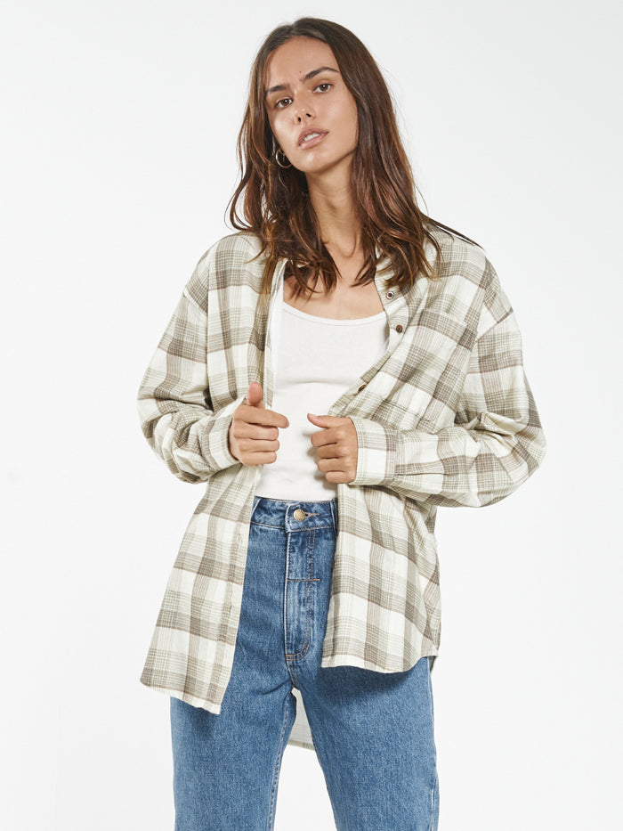Section Oversized Flannel - Overcast