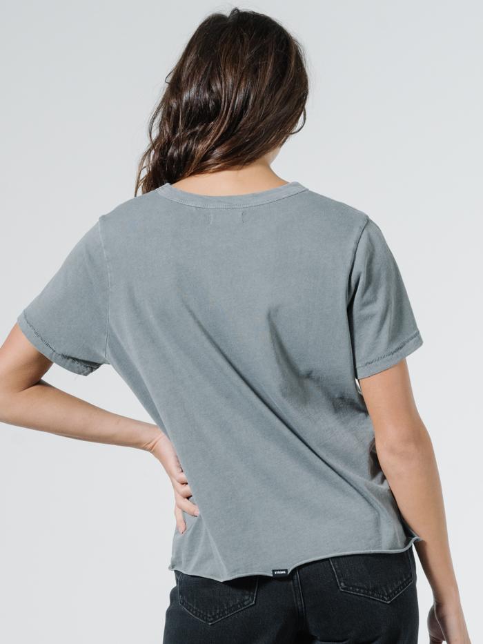 Minimal Thrills Relaxed Tee - Washed Grey