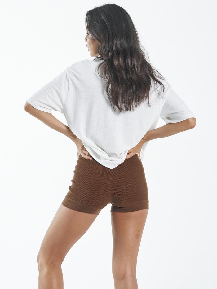 Claire Knitted Short - Cocoa