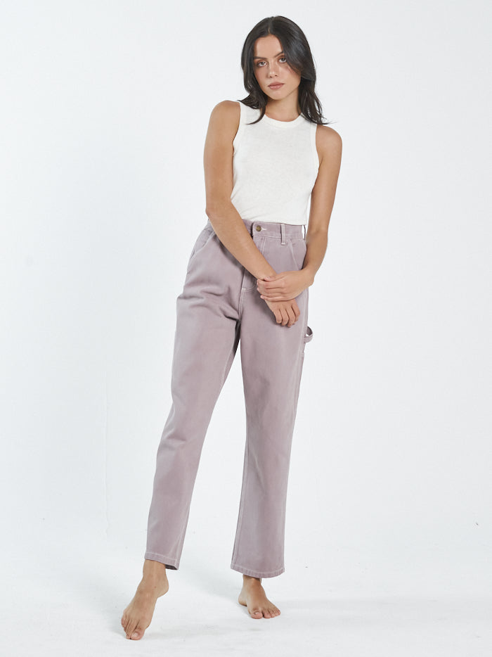 Carpenter Drill Pant - Dusty Lilac